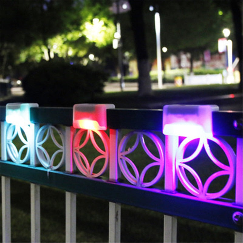 LED Solar Stair Lamp Waterproof Outdoor