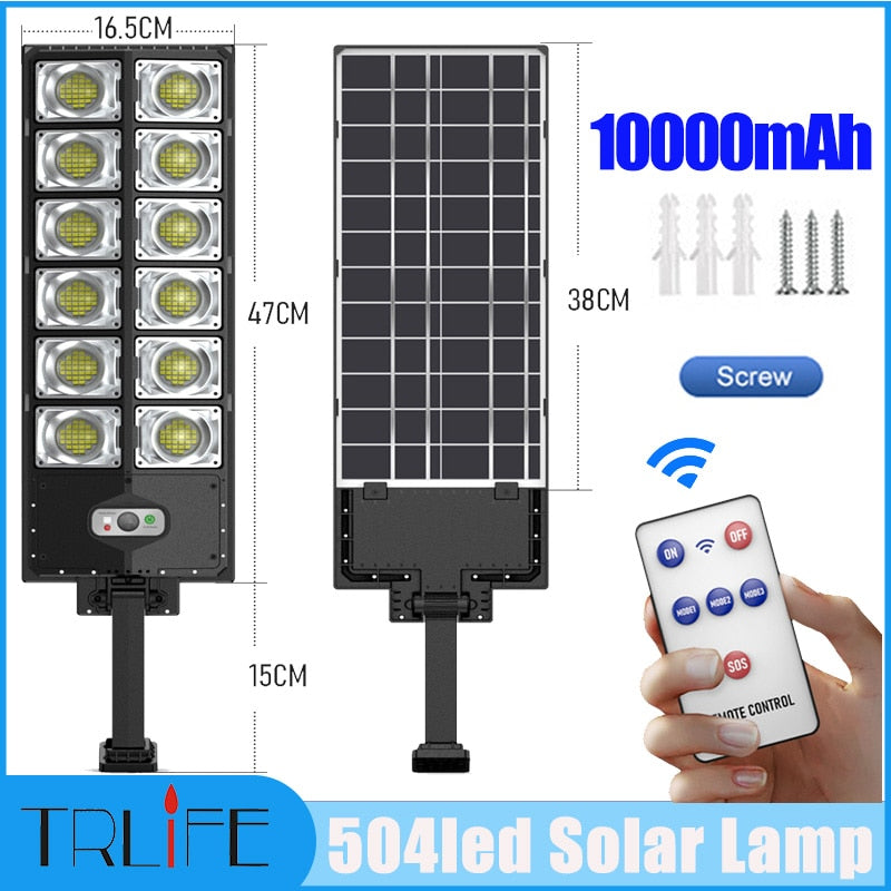 LED Solar Street Light Double Row