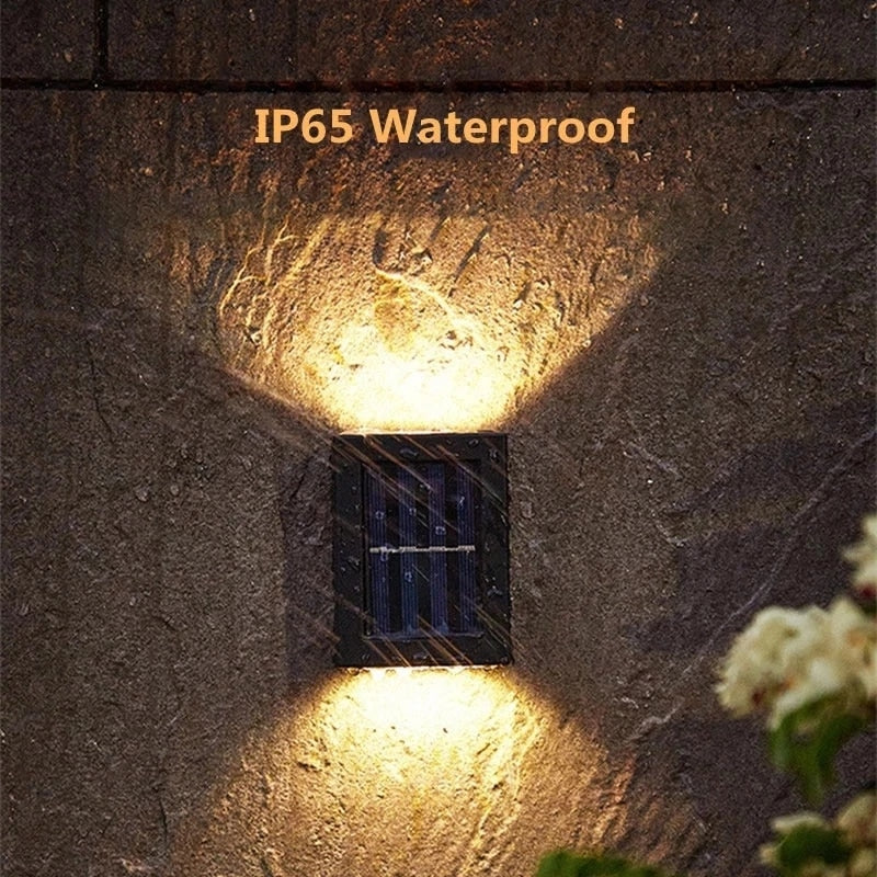 Solar Wall Lights Outdoor Garden