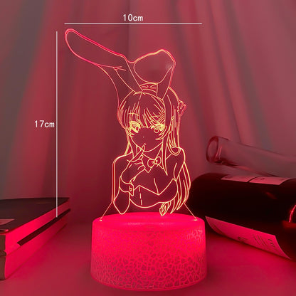 Illusion Led Nightlights ANIME Light Lamp