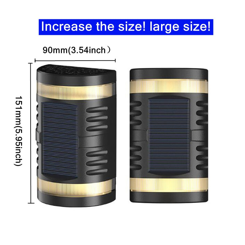 Solar LED Wall Lamp Outdoor Waterproof