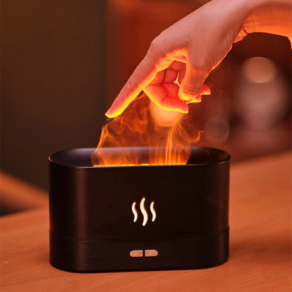 USB Simulation Flame Night Light