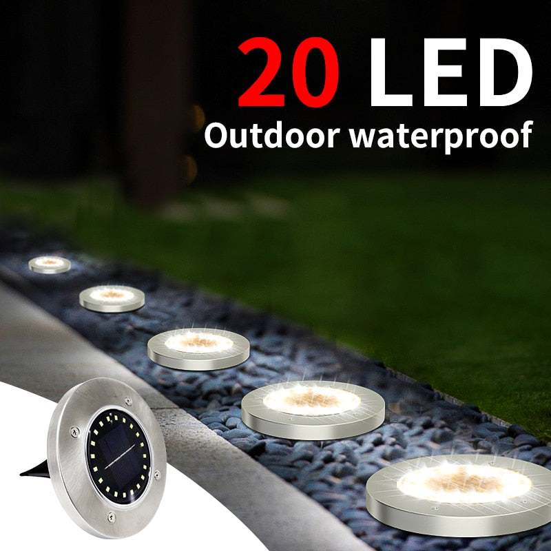 LED Outdoor Garden Solar Underground