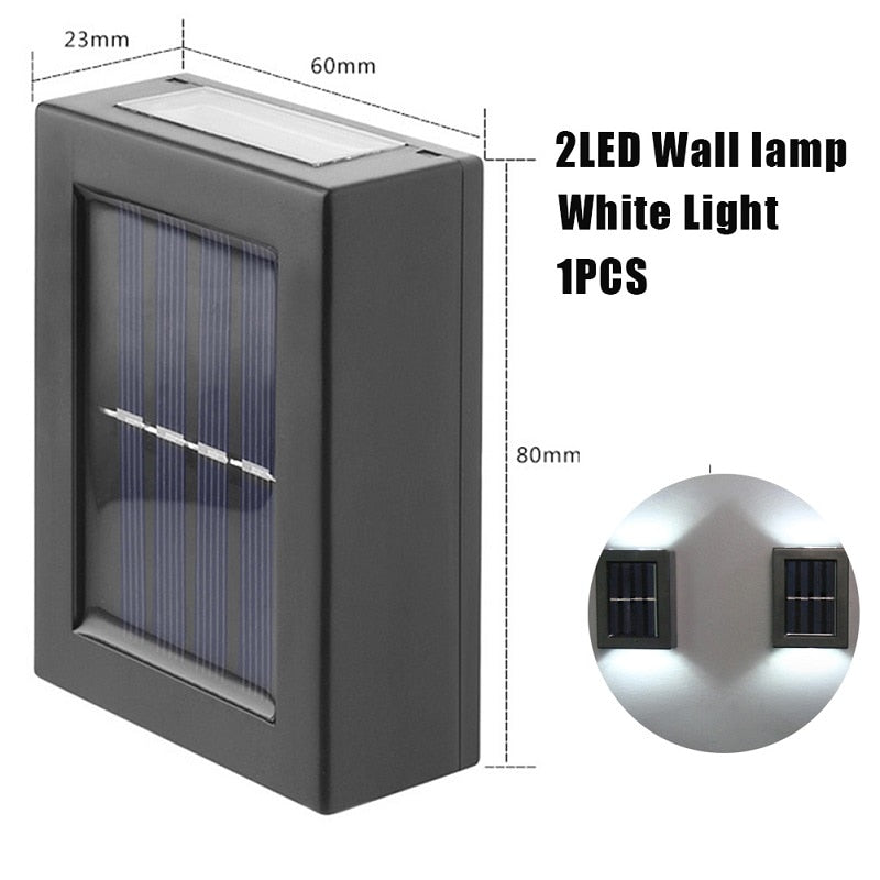 LED Solar Wall Lamp Waterproof