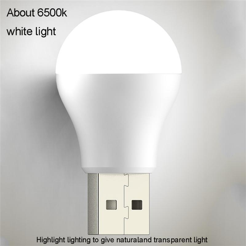 USB Plug Lamp Mini Night Light Computer