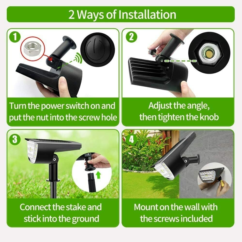 LED Solar Motion Sensor Landscape