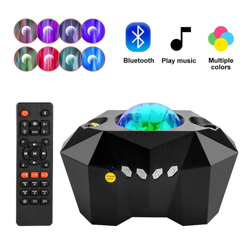 Led Aurora Borealis Mood Galaxy Projector Starry Sky