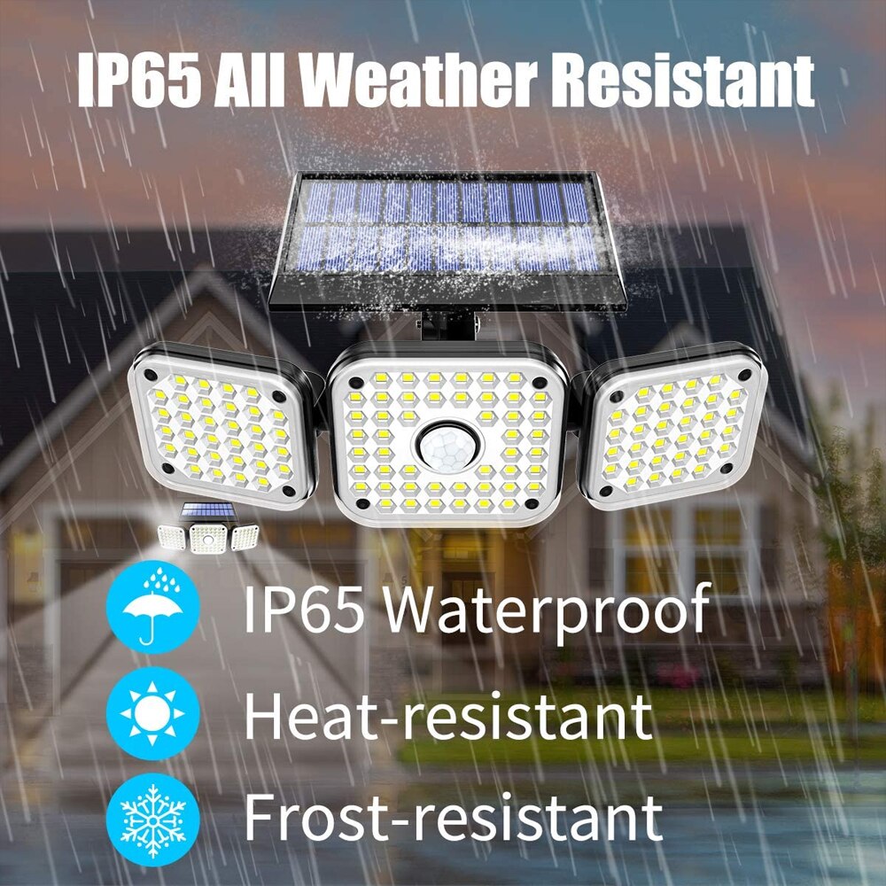 LED Solar Wall Light Outdoor Waterproof