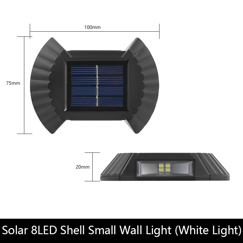 Solar Wall Light Outdoor Waterproof