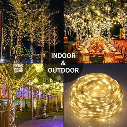 LED Solar Fairy Lights Outdoor Garden