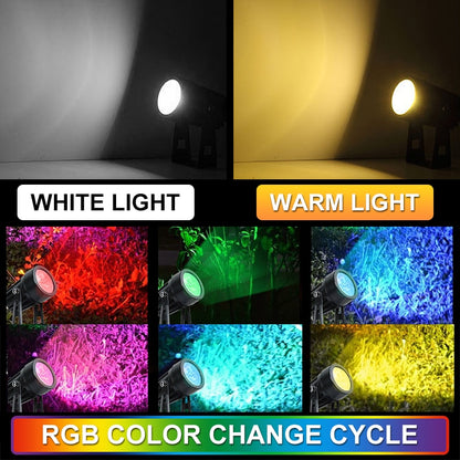 RGB Outdoor Solar Landscape Light