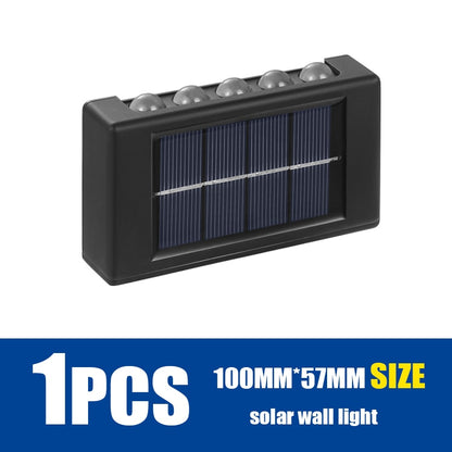 Solar LED Wall Light Outdoor Waterproof