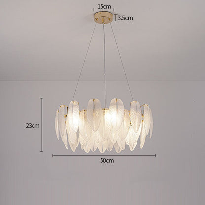 Nordic LED Chandeliers Luxury Gold Hanging Lamp