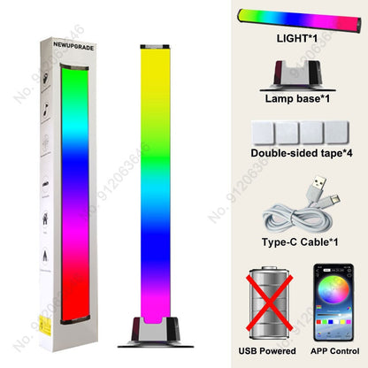 LED Sound Control Pickup Light RGB