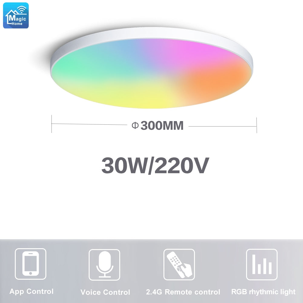 RGB Ceiling Lamp Remote APP Voice control Ceiling Lights