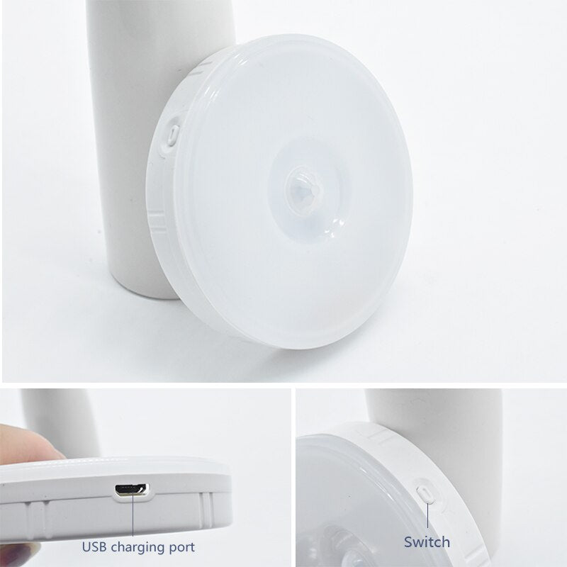 USB Recharge Under Cabinet Night Lamp Motion Sensor