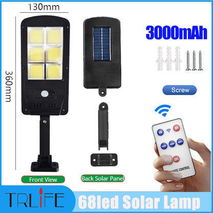 LED Solar Street Light Double Row