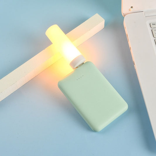 Night Light USB Plug Flame Lamp