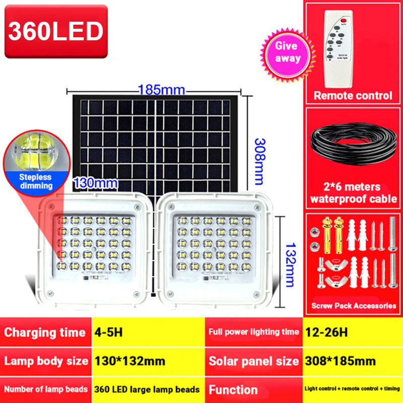 LED Solar Light Outdoor LED Waterproof