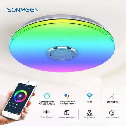 WiFi Modern Smart LED Light Ceiling Lamp