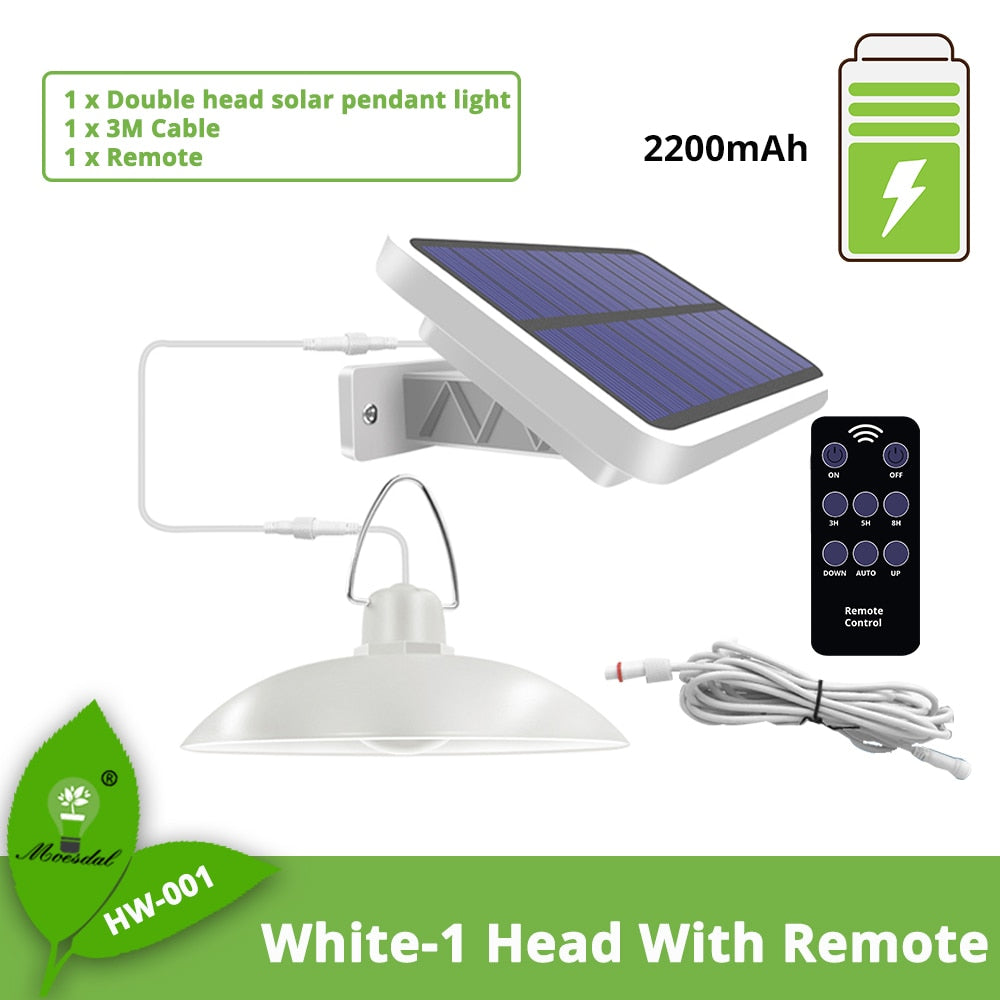 Waterproof Double Head Solar Light