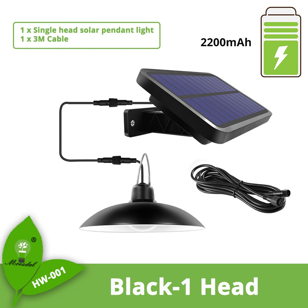 Waterproof Double Head Solar Light