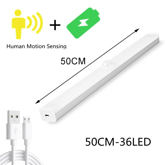 Smart Motion Sensor LED Night Light Bedside Lamp