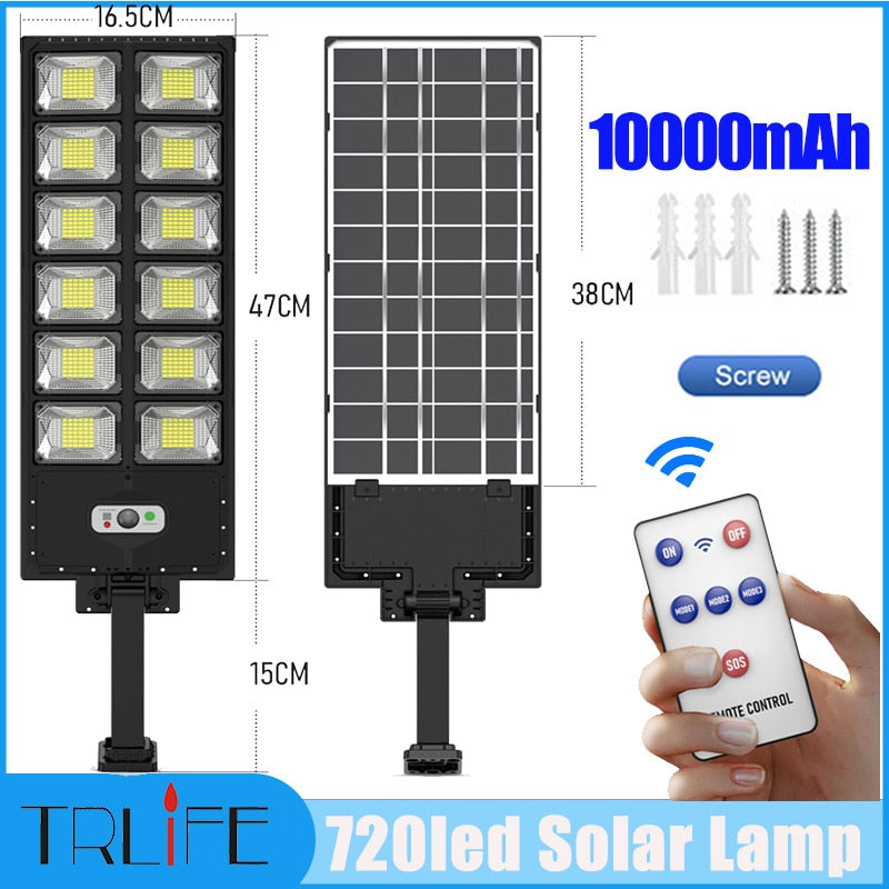 LED Solar Street Light Double Row