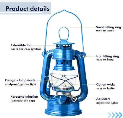 Retro Outdoor Camping Kerosene Lamp Portable