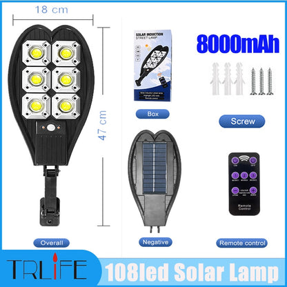 LED Solar Street Light Double Row