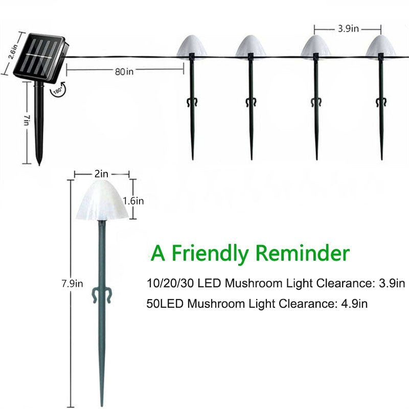 LED Solar String Light Outdoor