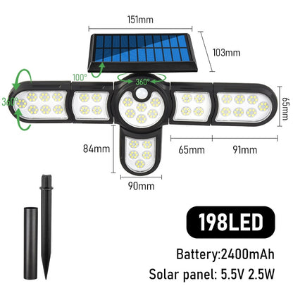 LED Outdoor Solar Lamp Multiple