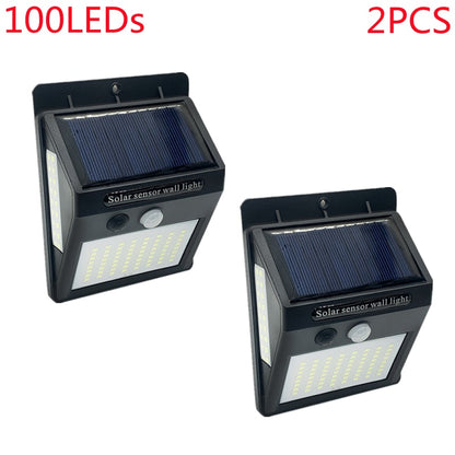 Solar Wall Lamp PIR Motion Sensor