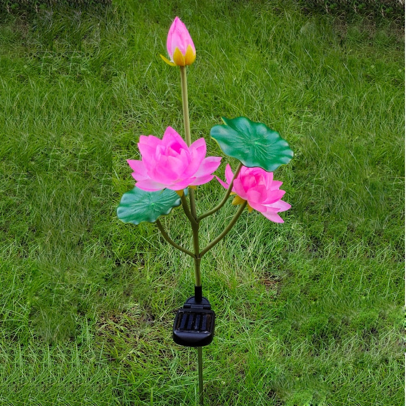 Flower Lamp Light Led Solar Waterproof