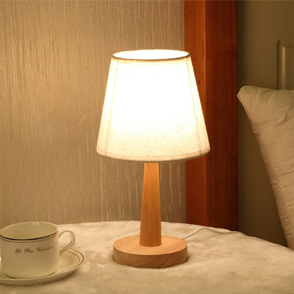 Nordic Wooden Decorative LED Table Lamp