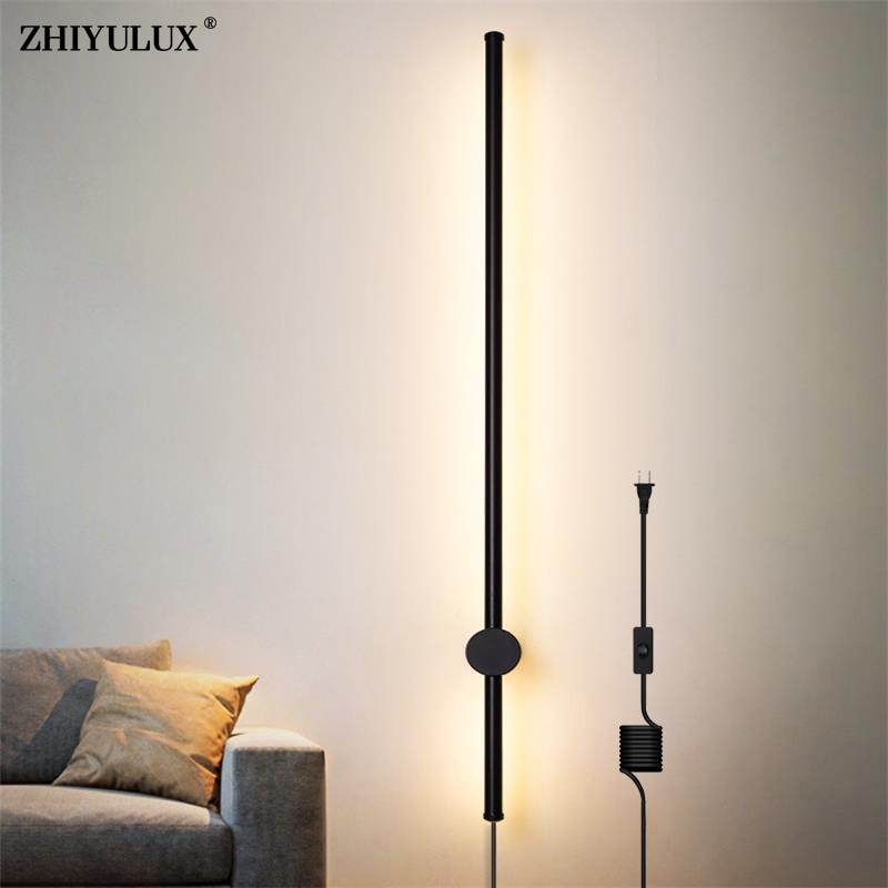 Led Wall Lamp Long Wall Light Decor