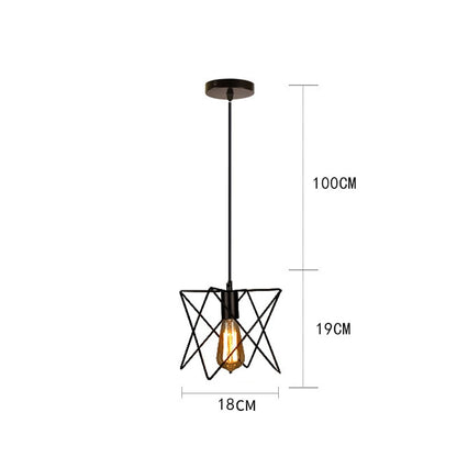 Retro Industrial Pendant Light Nordic