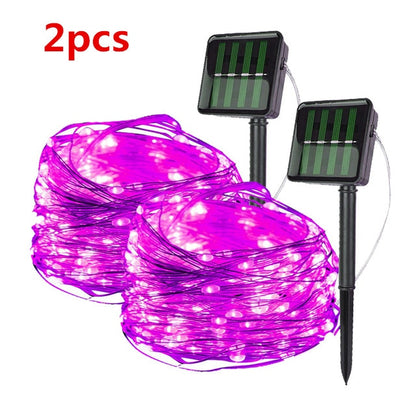 Solar String Fairy Lights Decoration