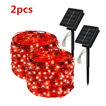 Solar String Fairy Lights Decoration