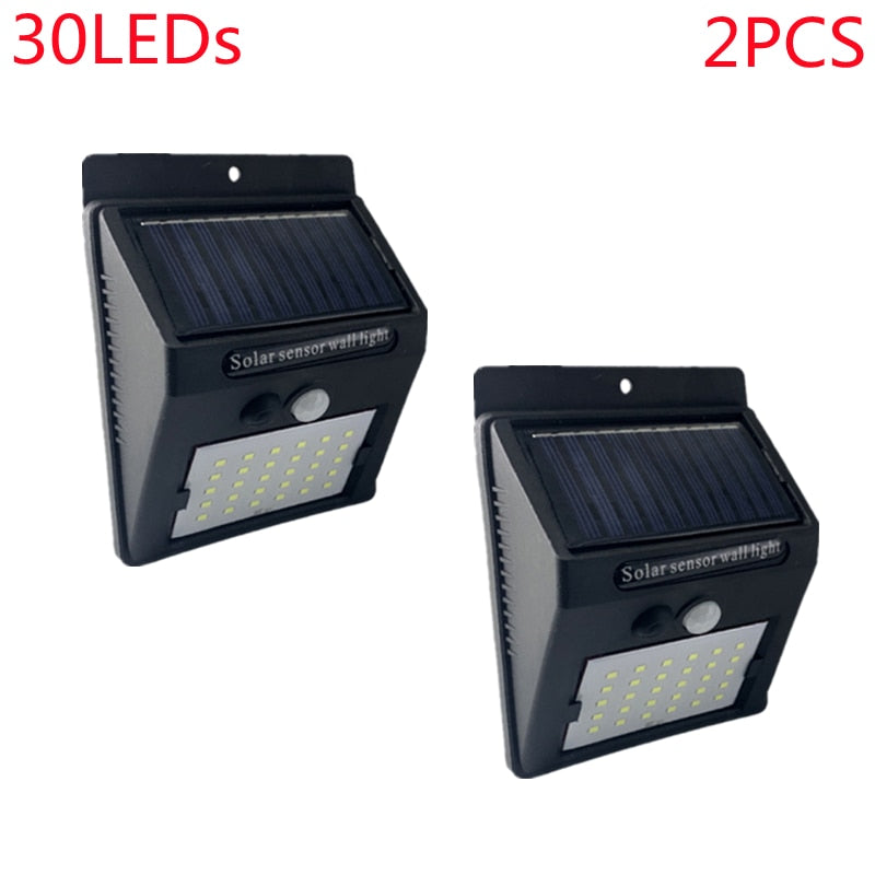 Solar Wall Lamp PIR Motion Sensor