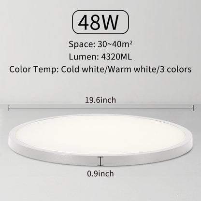 Large Ultrathin Brightness Dimmable LED Ceiling Lamps