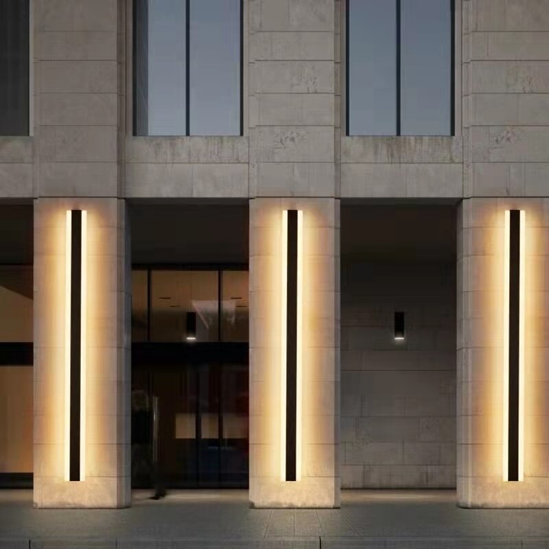 LED  long wall lamp Outdoor