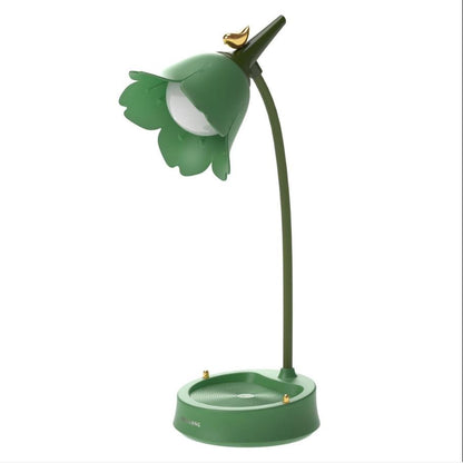 Flower LED Desk Lamp Student Bedroom Room Lighting