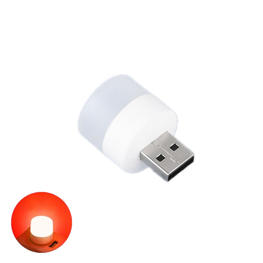 USB Plug Lamp Mini Night Light Computer