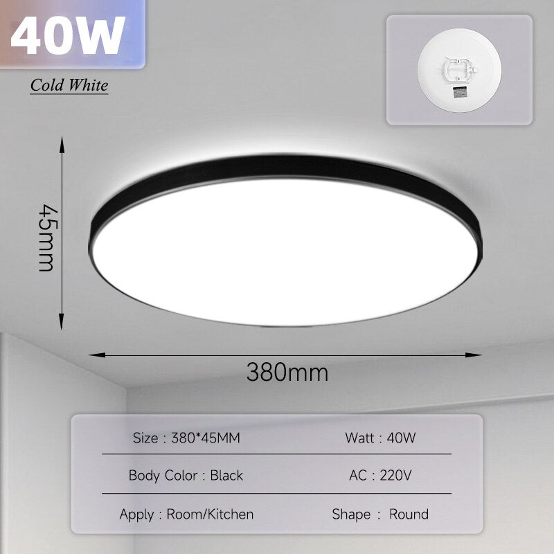 Ultra Thin Ceiling Lighting Fixture