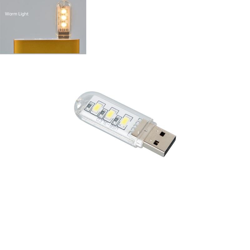 USB Plug Lamp Mini Night Light Computer