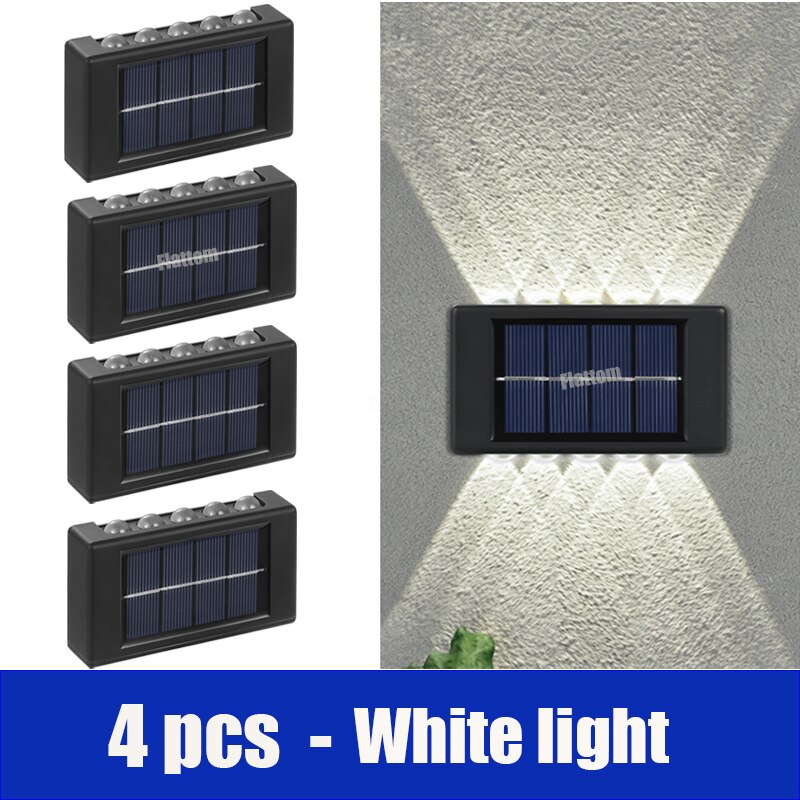 LED Solar Wall Lamp Outdoor Waterproof