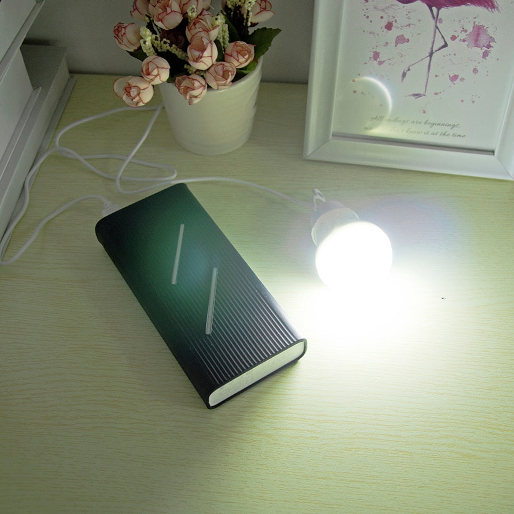 Mini USB LED Light Portable Buld Lamp