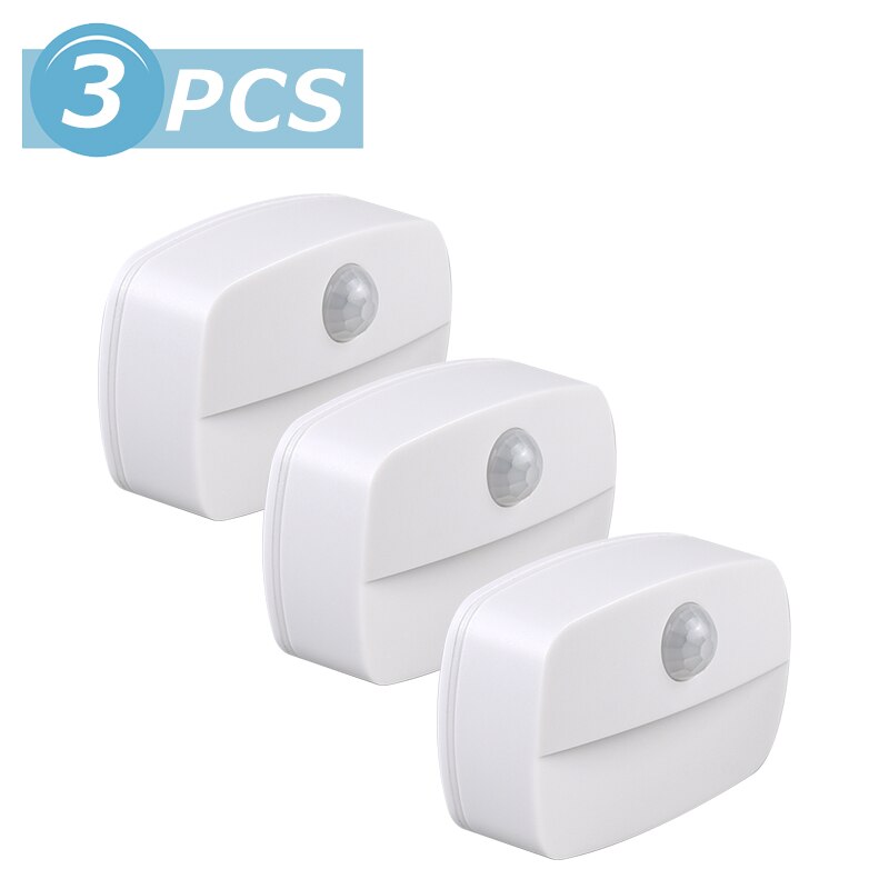 Wireless LED Motion Sensor Night Light Plug In