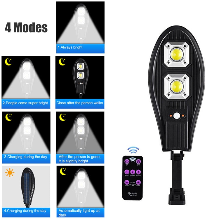 Outdoor Solar Lamp Powered Sunlight